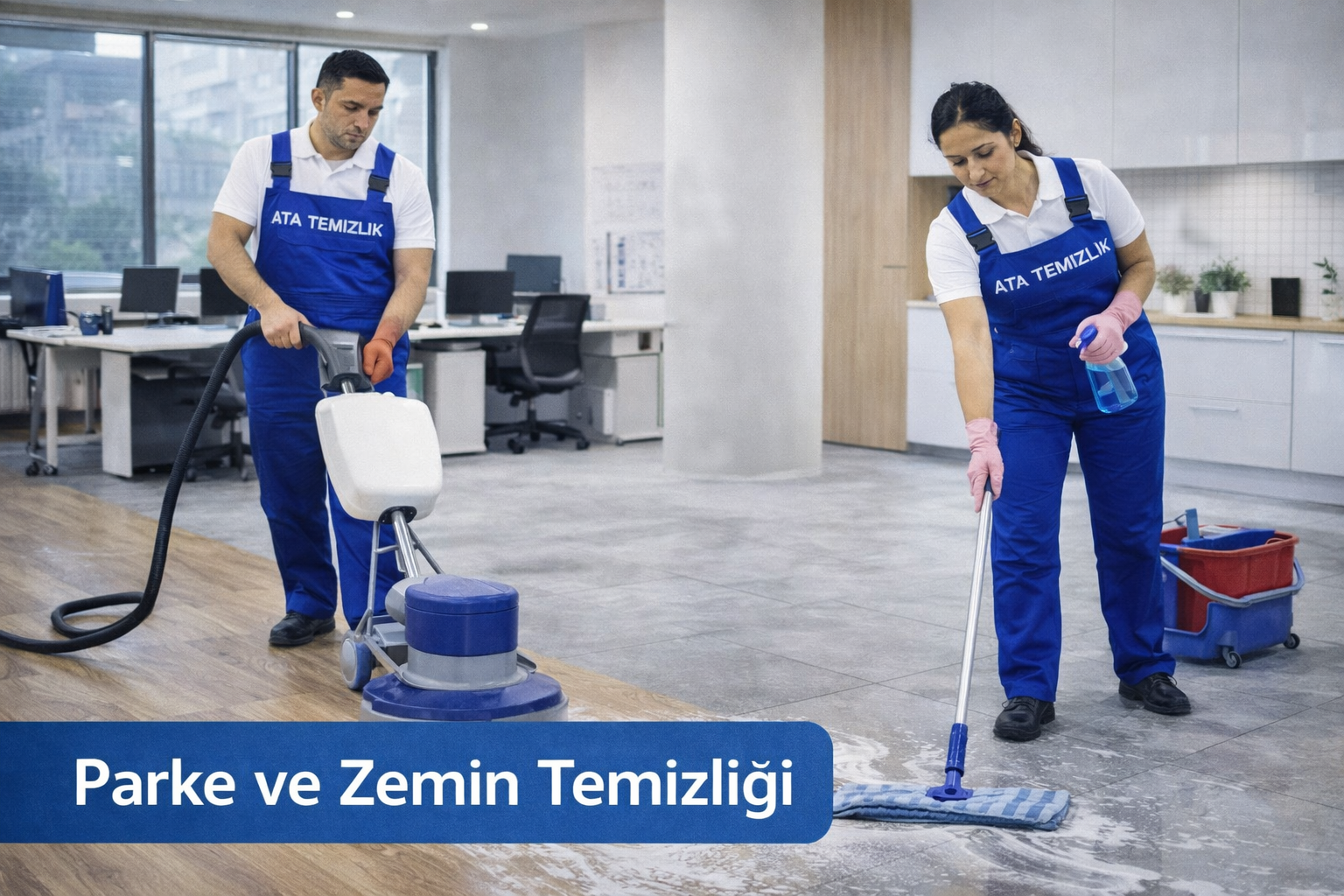 Parke ve Zemin Temizliği