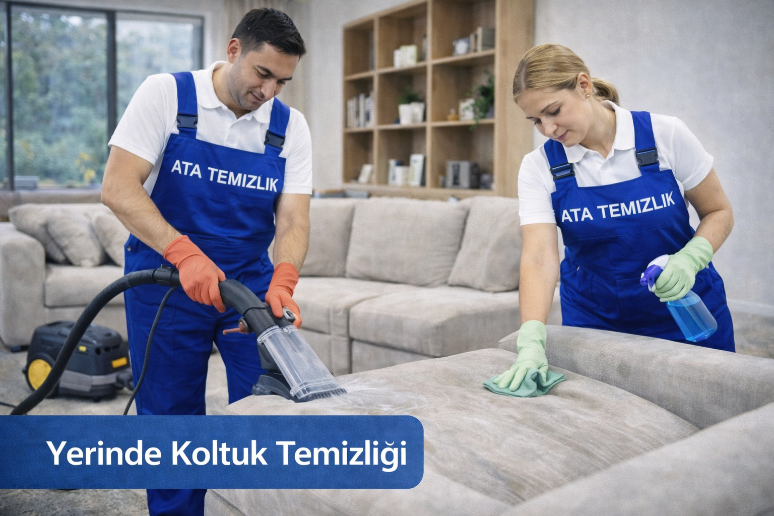 Yerinde Koltuk Temizliği