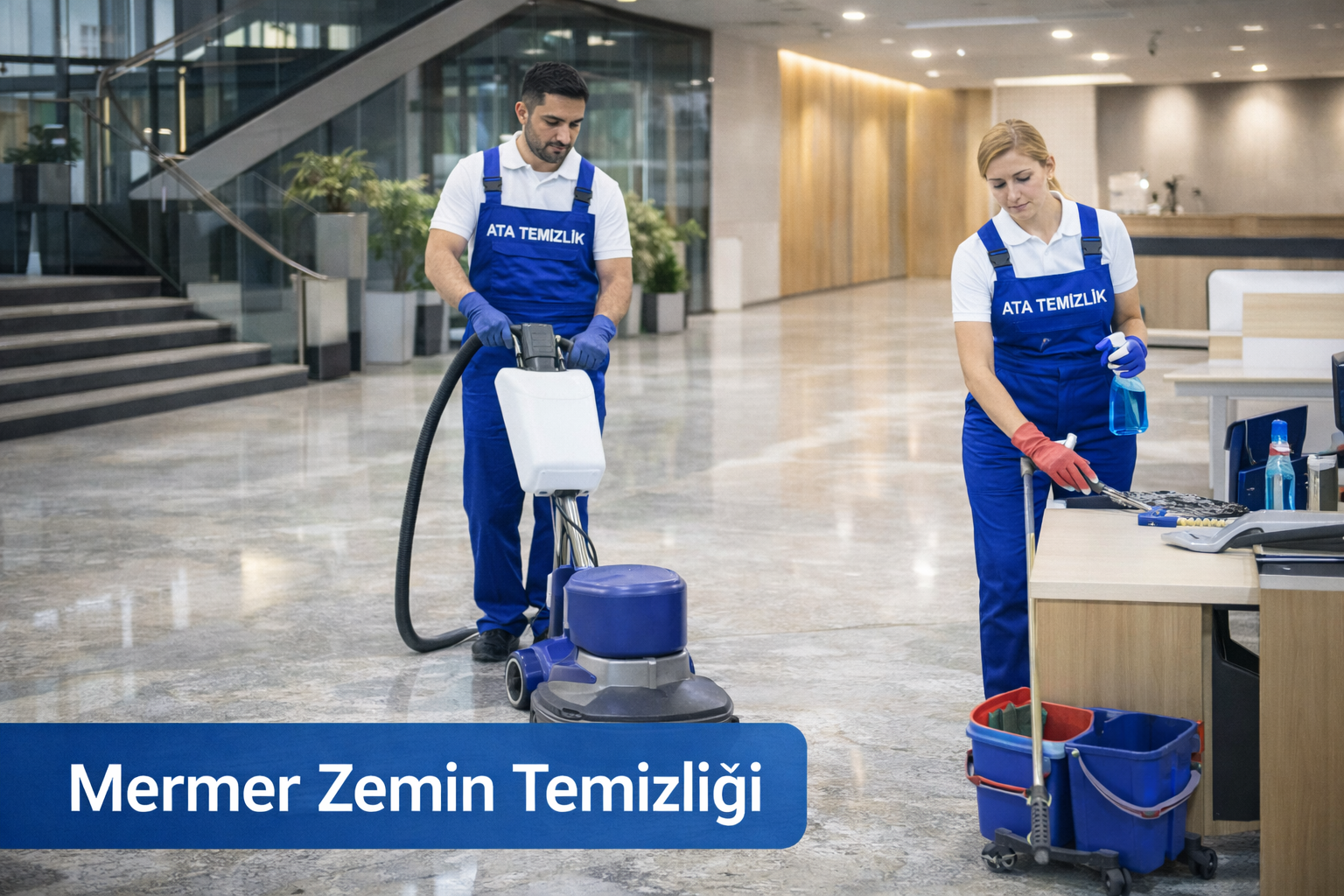 Mermer Zemin Temizliği